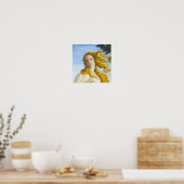 Sandro Botticelli - Geboorte van Venus Close-up Poster (Keuken)