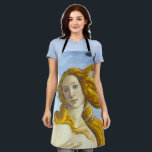 Sandro Botticelli - geboorte van Venus Close-up Schort<br><div class="desc">Geboorteplaats: Venus Close-up - Sandro Botticelli, Tempera on Canvas, 1485</div>