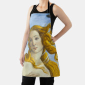Sandro Botticelli - geboorte van Venus Close-up Schort (Insitu)