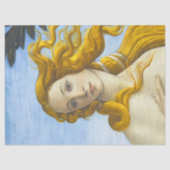 Sandro Botticelli - geboorte van Venus Close-up Tissuepapier (Voorkant)