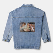 Sandro Botticelli - geboorte van Venus Denim Jacket (Achterkant)