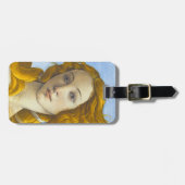 Sandro Botticelli - geboorte van Venus Detail Bagagelabel (Voorkant horizontaal)