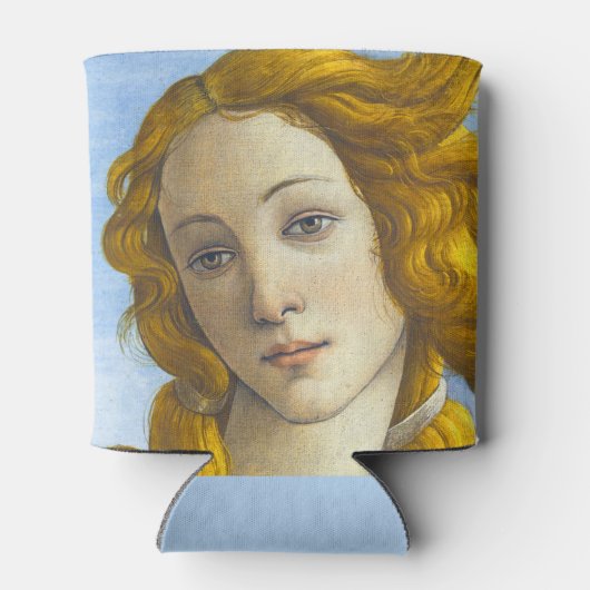 Sandro Botticelli - geboorte van Venus Detail Blikjeskoeler (Achterkant)