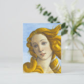 Sandro Botticelli - Geboorte van Venus Detail Briefkaart (Staand voorkant)