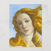 Sandro Botticelli - Geboorte van Venus Detail Briefkaart (Voorkant)