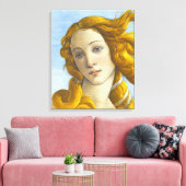 Sandro Botticelli - Geboorte van Venus Detail Canvas Afdruk (Insitu (Woonkamer))