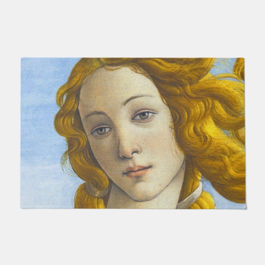Sandro Botticelli - geboorte van Venus Detail Deurmat (Voorkant)