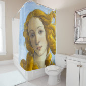 Sandro Botticelli - geboorte van Venus Detail Douchegordijn (In situ)