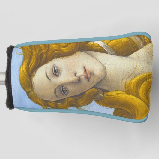 Sandro Botticelli - geboorte van Venus Detail Golfheadcover (Voorkant)