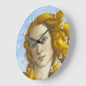 Sandro Botticelli - Geboorte van Venus Detail Grote Klok (Hoek)