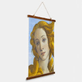 Sandro Botticelli - geboorte van Venus Detail Hangend Wandkleed (Gebogen)