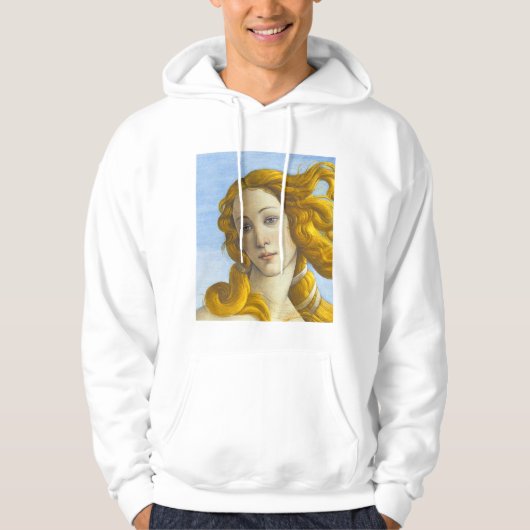 Sandro Botticelli - geboorte van Venus Detail Hoodie (Voorkant)