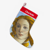 Sandro Botticelli - geboorte van Venus Detail Kleine Kerstsok (Voorkant (Hangend))