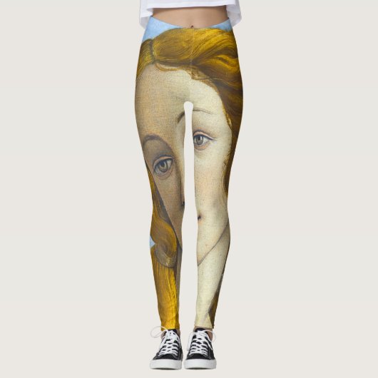 Sandro Botticelli - Geboorte van Venus Detail Leggings (Voorkant)