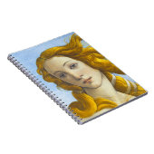 Sandro Botticelli - geboorte van Venus Detail Notitieboek (Rechterzijde)