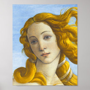 Sandro Botticelli - Geboorte van Venus Detail Poster