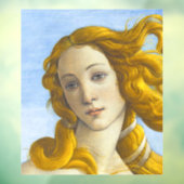 Sandro Botticelli - geboorte van Venus Detail Raamsticker (Vel 3)