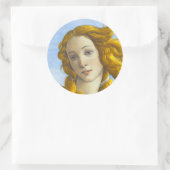 Sandro Botticelli - geboorte van Venus Detail Ronde Sticker (Tas)