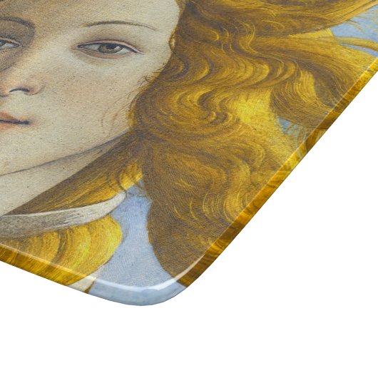 Sandro Botticelli - geboorte van Venus Detail Snijplank (Hoek)