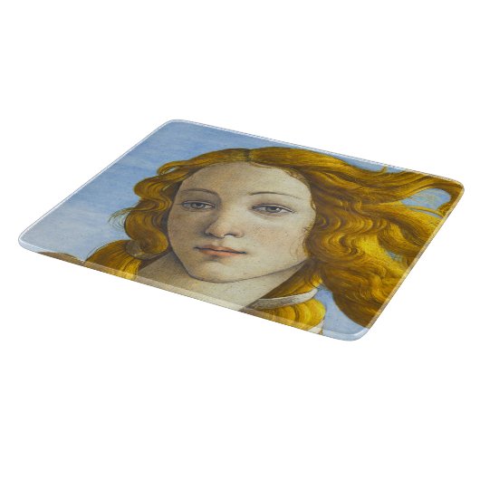 Sandro Botticelli - geboorte van Venus Detail Snijplank (Hoek)