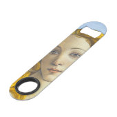 Sandro Botticelli - geboorte van Venus Detail Speed Flessenopener (Voorkant Gekanteld)