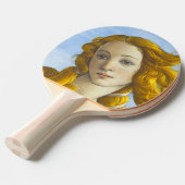 Sandro Botticelli - geboorte van Venus Detail Tafeltennisbatje (Voorkant Gekanteld)