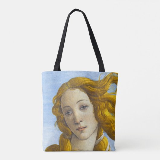 Sandro Botticelli - geboorte van Venus Detail Tote Bag (Achterkant)