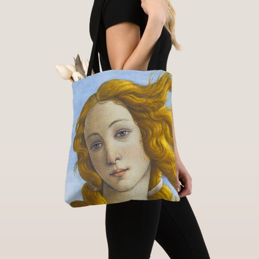 Sandro Botticelli - geboorte van Venus Detail Tote Bag (Dichtbij)