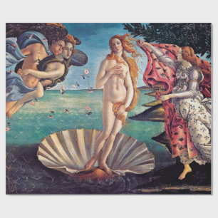 Sandro Botticelli - geboorte van Venus - fijne kun Cadeaupapier