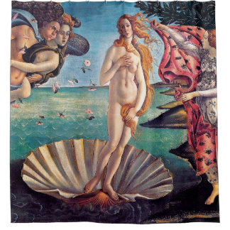 Sandro Botticelli - Geboorte van Venus - Fijne Kun Douchegordijn