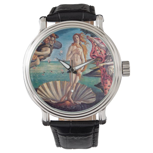 Sandro Botticelli - geboorte van Venus - fijne kun Horloge (Voorkant)