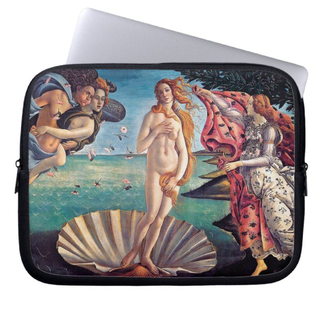 Sandro Botticelli - geboorte van Venus - fijne kun Laptop Sleeve (Voorkant)