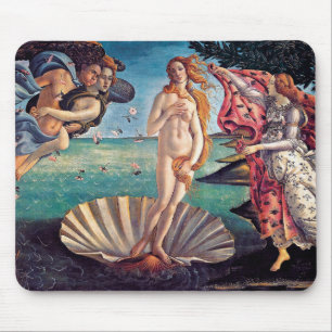 Sandro Botticelli - geboorte van Venus - fijne kun Muismat