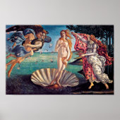 Sandro Botticelli - geboorte van Venus - fijne kun Poster (Voorkant)