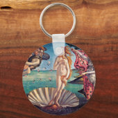 Sandro Botticelli - Geboorte van Venus - Fijne Kun Sleutelhanger (Voorkant)