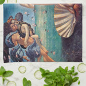 Sandro Botticelli - geboorte van Venus - fijne kun Theedoek (Gevouwen)