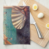 Sandro Botticelli - geboorte van Venus - fijne kun Theedoek (Quarter Fold)