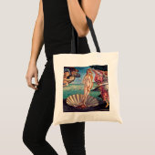 Sandro Botticelli - Geboorte van Venus - Fijne Kun Tote Bag (Voorkant (product))