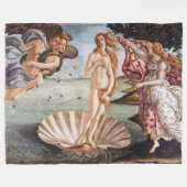 Sandro Botticelli - geboorte van Venus Fleece Deken (Voorkant (Horizontaal))