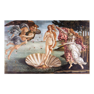 Sandro Botticelli - geboorte van Venus Foto Afdruk