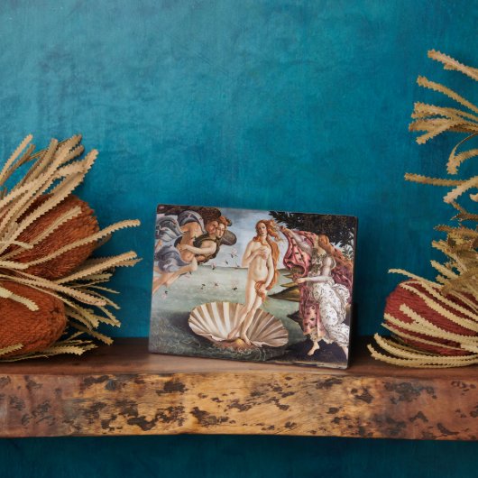 Sandro Botticelli - geboorte van Venus Fotoplaat (Zijkant)