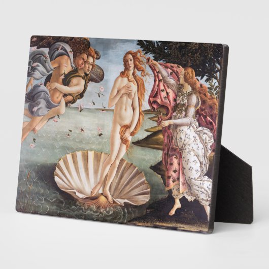 Sandro Botticelli - geboorte van Venus Fotoplaat (Zijkant)