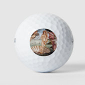 Sandro Botticelli - geboorte van Venus Golfballen (Voorkant)