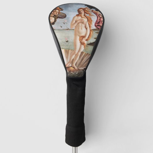 Sandro Botticelli - geboorte van Venus Golfheadcover (Voorkant)