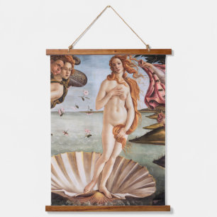 Sandro Botticelli - geboorte van Venus Hangend Wandkleed