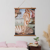 Sandro Botticelli - geboorte van Venus Hangend Wandkleed (Slaapkamer)