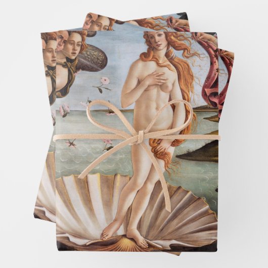 Sandro Botticelli - geboorte van Venus Inpakpapier Vel (In situ)