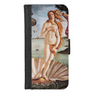 Sandro Botticelli - geboorte van Venus iPhone 8/7 Portemonnee Hoesje