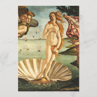 Sandro Botticelli geboorte van Venus Kaart