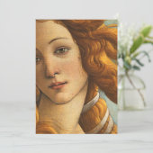 Sandro Botticelli geboorte van Venus Kaart (Staand voorkant)